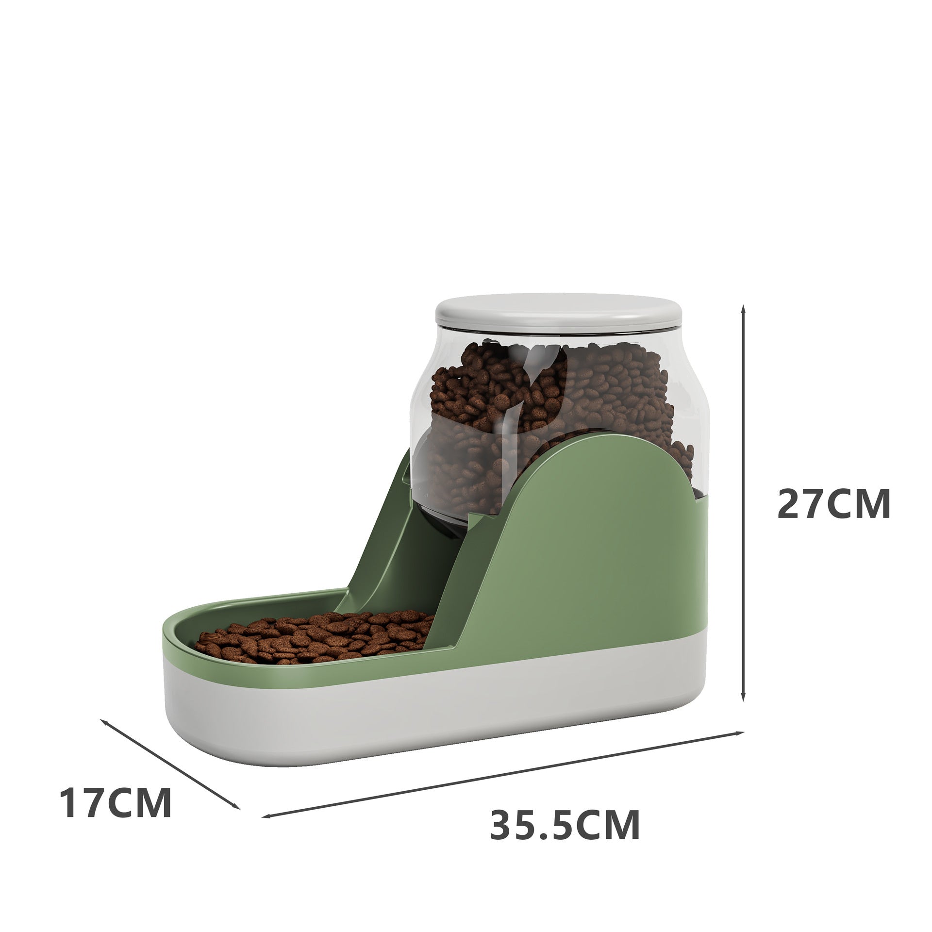 Cat Water Fountain & Automatic Pet Feeder - Large Capacity Combo