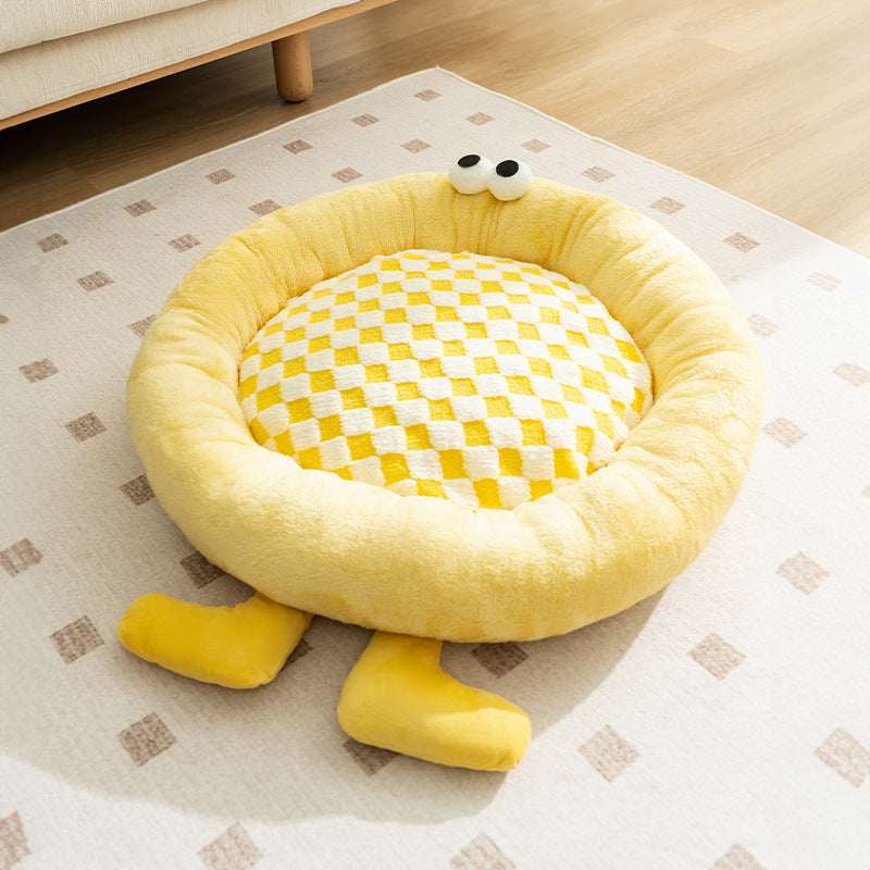 Elf Briquettes Plush Kennel Sleeping Mat