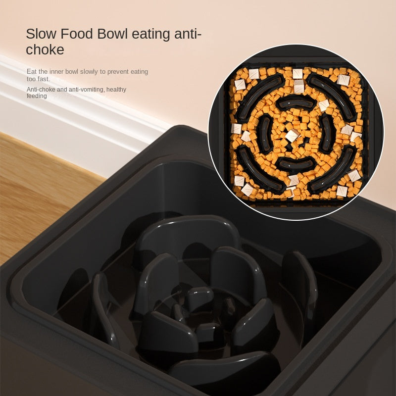 Adjustable Height Pets Feeding Bowl