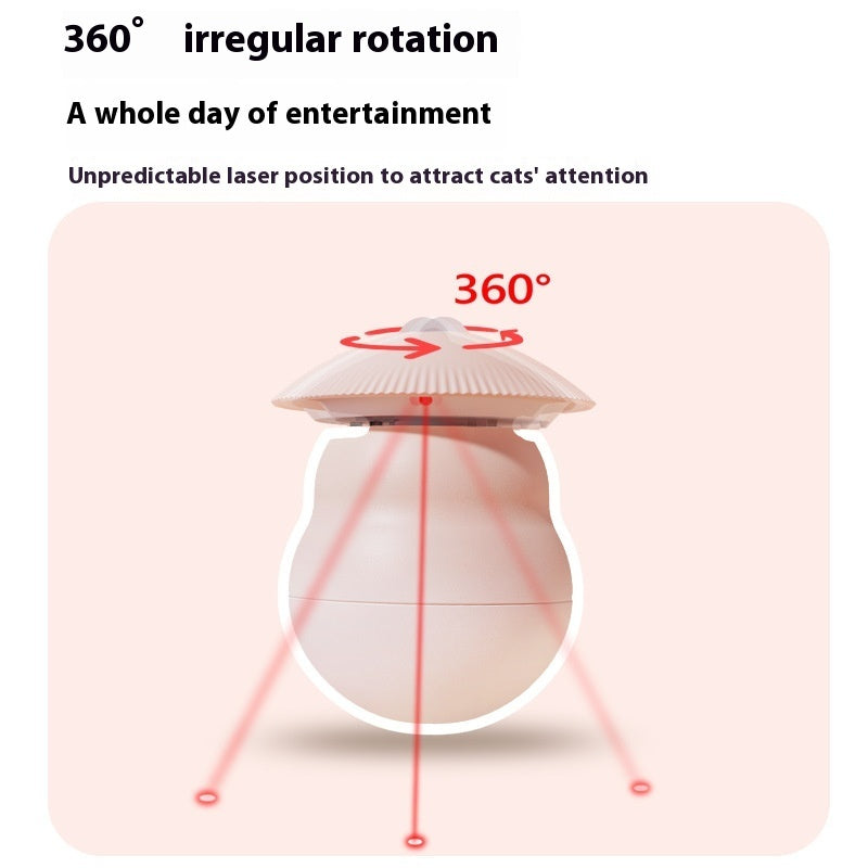 Intelligent Electric Cat Toy Laser Tumbler