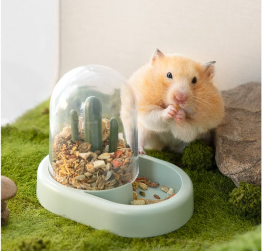 Hamster Cactus Automatic Feeder - Creative Food Dispenser