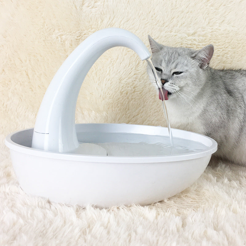 Pet Drinking Fountain Cat Feeding Water