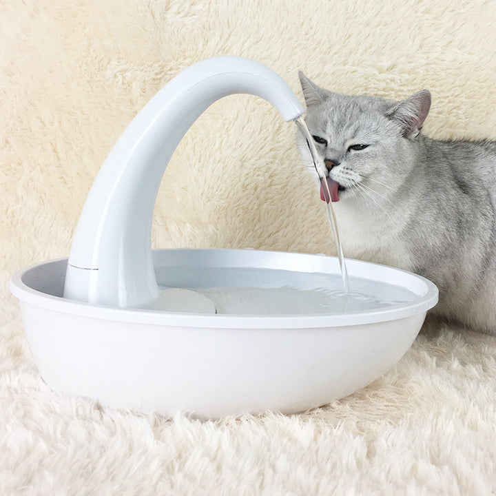 Pet Drinking Fountain Cat Feeding Water