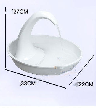 Pet Drinking Fountain - Cat Water Fountain with Flowing Water