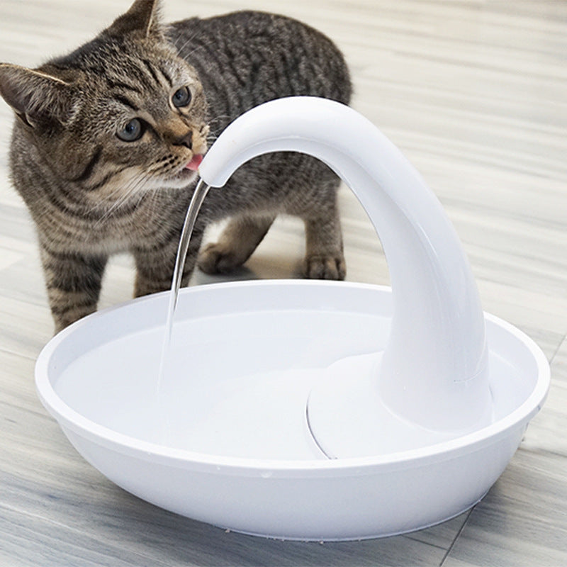 Pet Drinking Fountain Cat Feeding Water