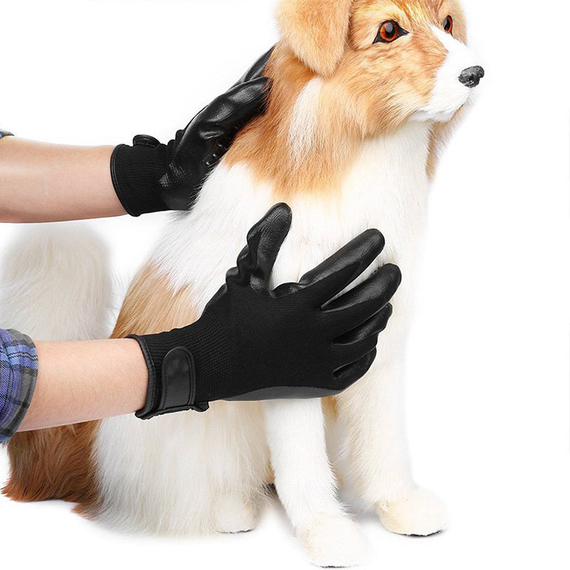 Pet Hair Grooming Glove Brush