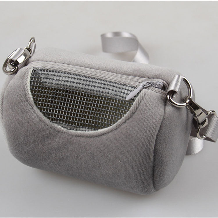 Portable Hamster Cage Backpack - Travel Carrier for Small Pets