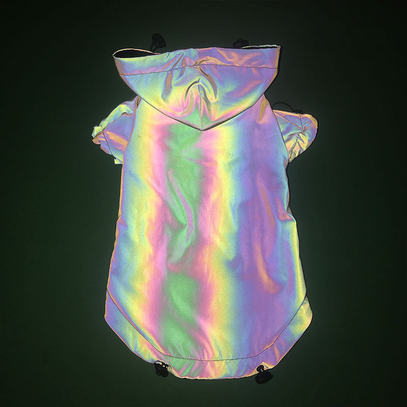Pet Thickened Reflective Cotton Coat