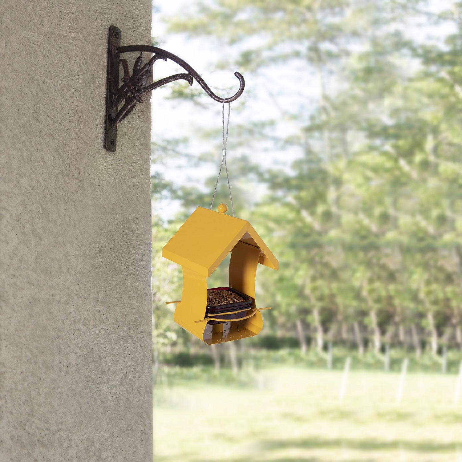Hanging Metal Bird Feeder Garden