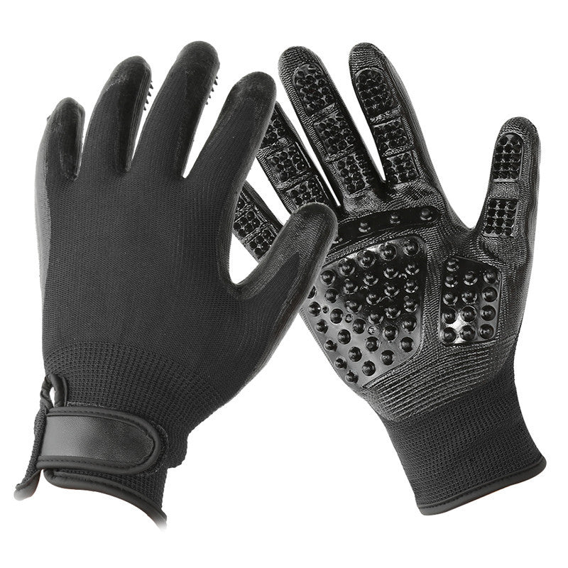 Pet Hair Grooming Glove Brush