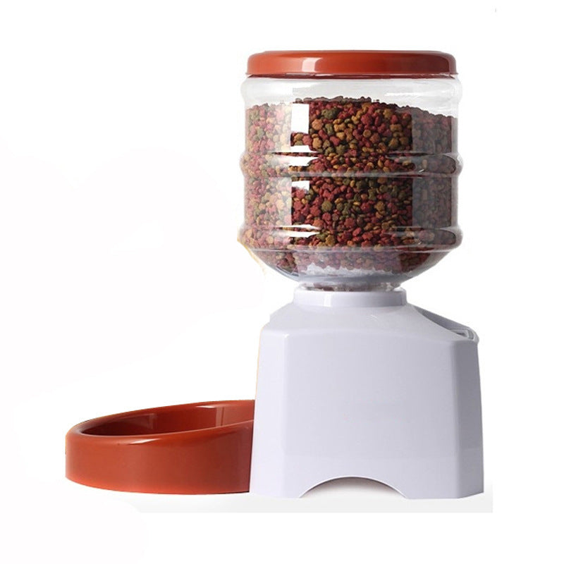 Three-Meal Timed Automatic Pet Feeder - Programmable Food Dispenser