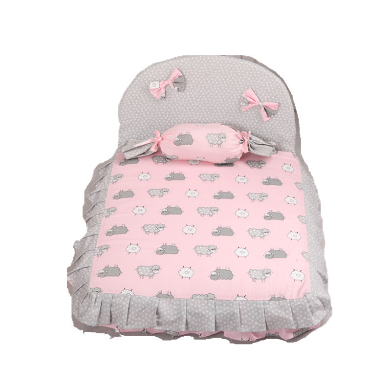 Creative Square Dog Mat - Removable Washable Pet Bed