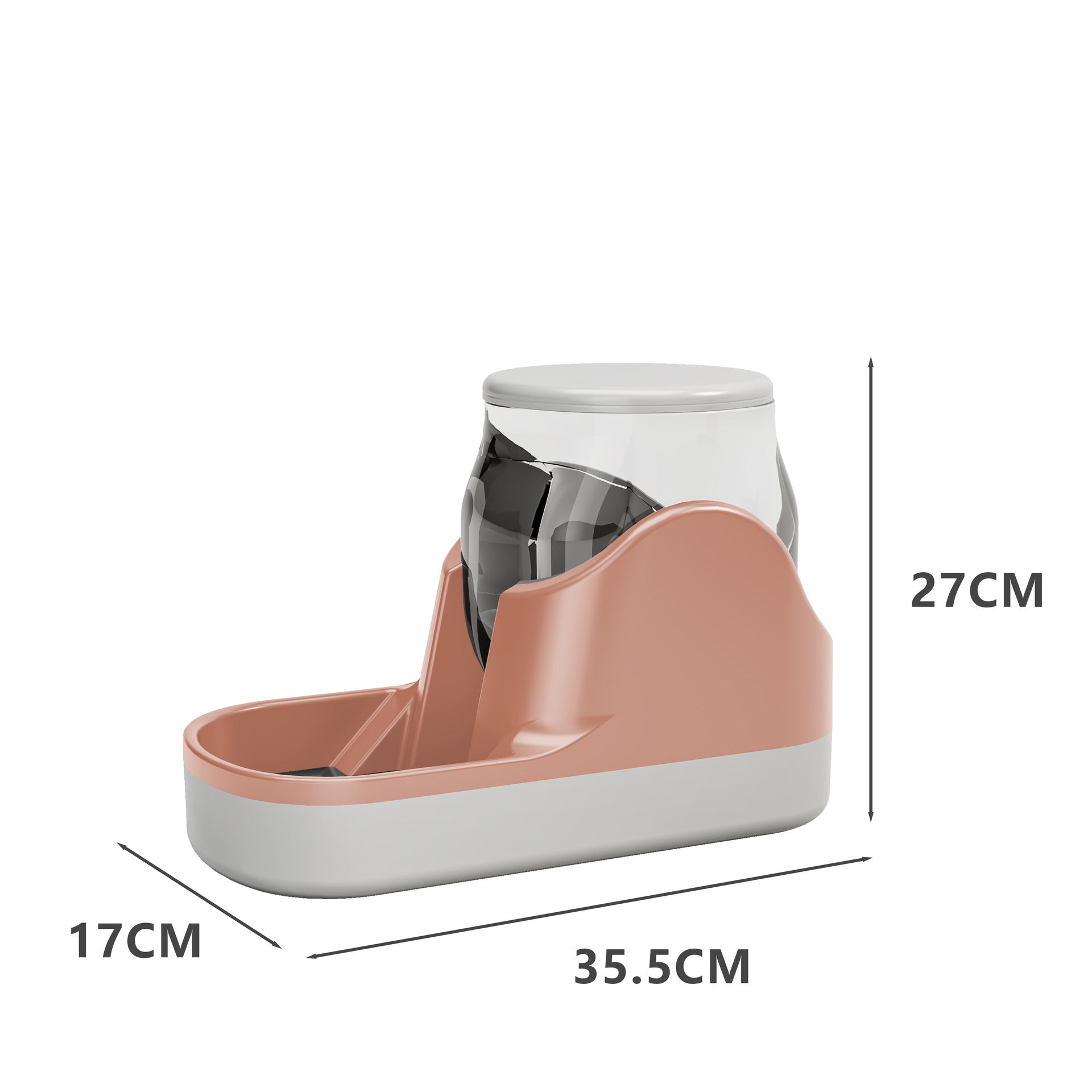 Cat Water Fountain & Automatic Pet Feeder - Large Capacity Combo