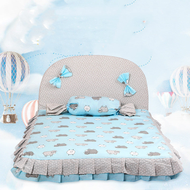 Creative Square Dog Mat - Removable Washable Pet Bed