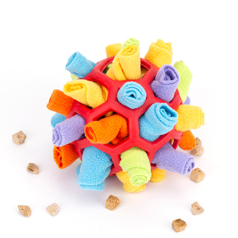 Pet Dog Sniff And Snack Puzzle Ball  Snuffle Ball