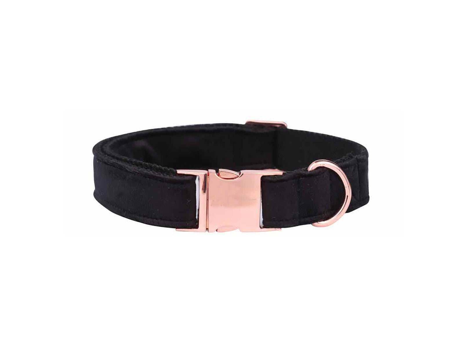 Unique Style Paws Christmas Black Soft Collar