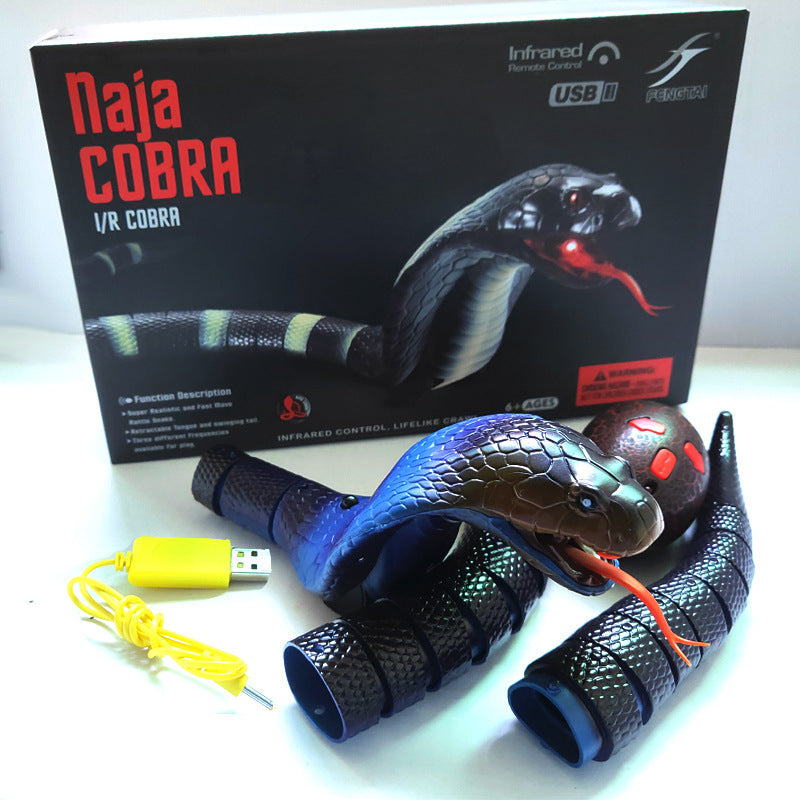 Smart Sensing Electronic Snake Cat Toy - USB Rechargeable Interactive Teaser