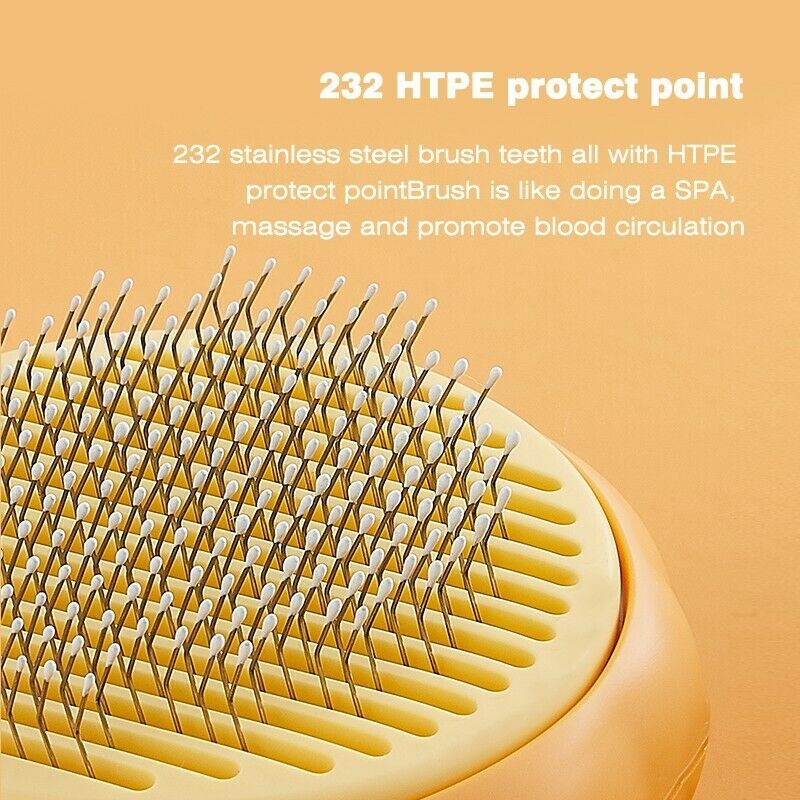 Pet Pumpkin Needle Comb