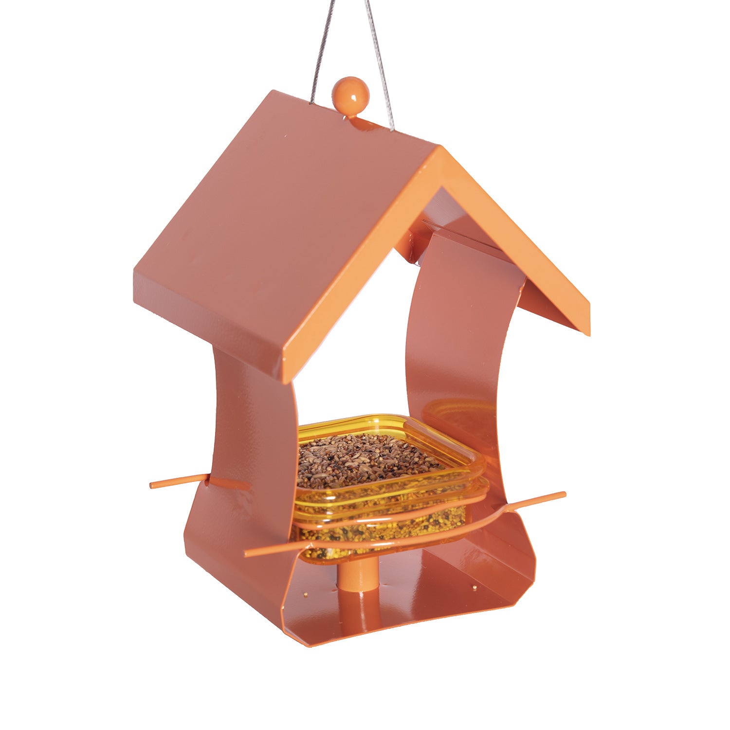 Hanging Metal Bird Feeder Garden