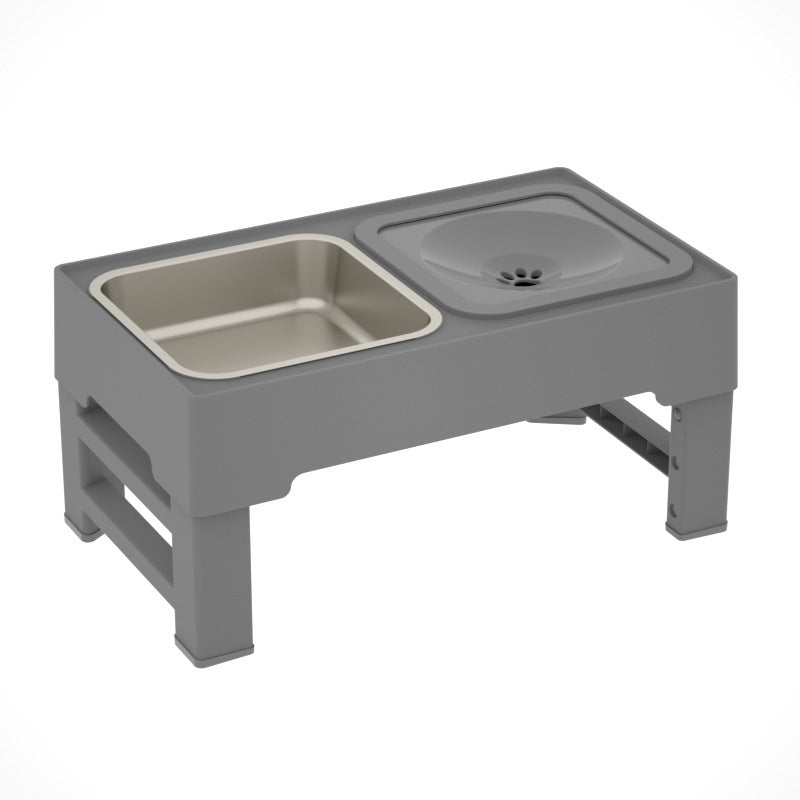 Adjustable Height Pets Feeding Bowl