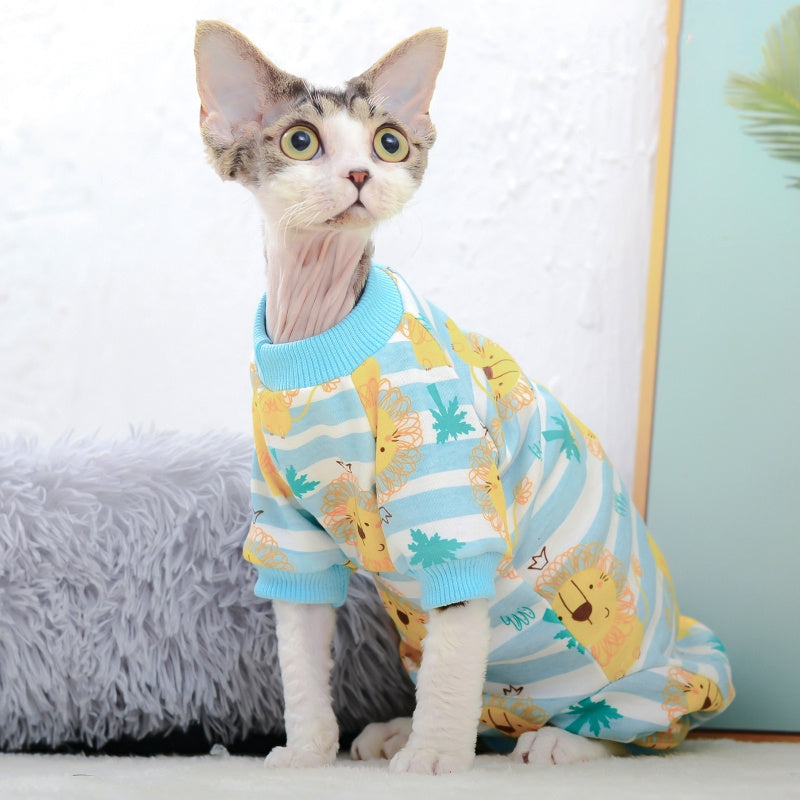 Hairless Cat Air Conditioning Clothing - Lightweight Summer Outfit
