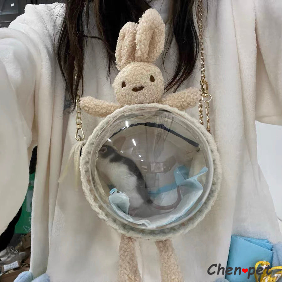 Hamster Travel Bag - Portable Pet Carrier with Ventilation