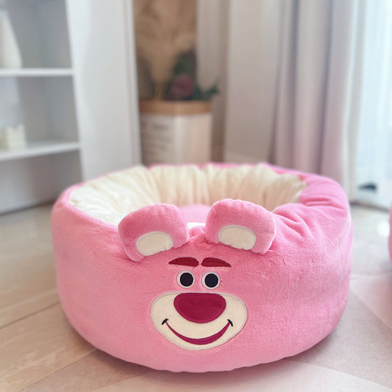 Pet Nest Cushion Round Bed