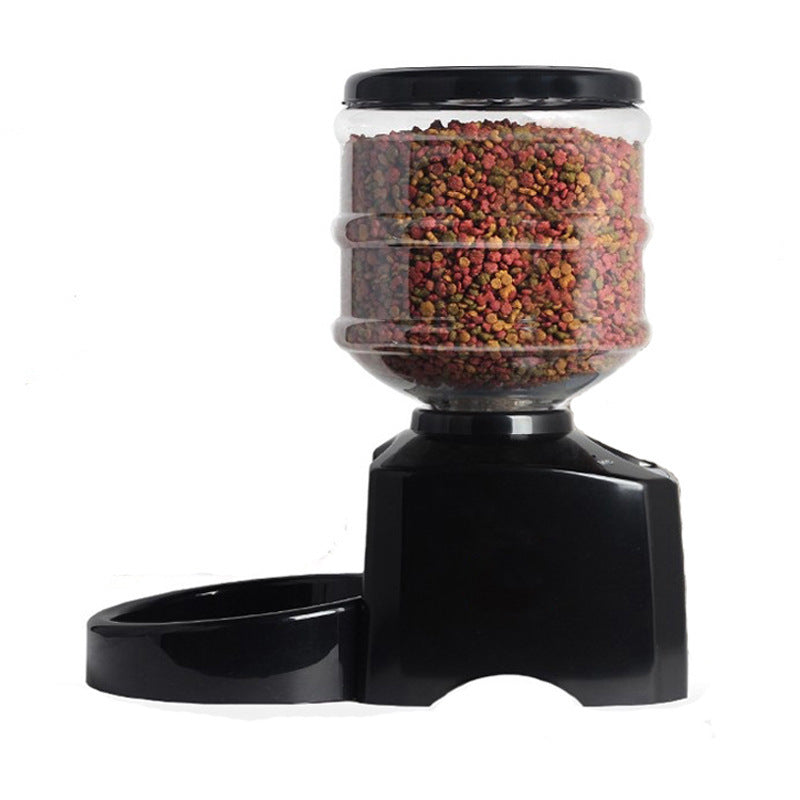 Three-Meal Timed Automatic Pet Feeder - Programmable Food Dispenser