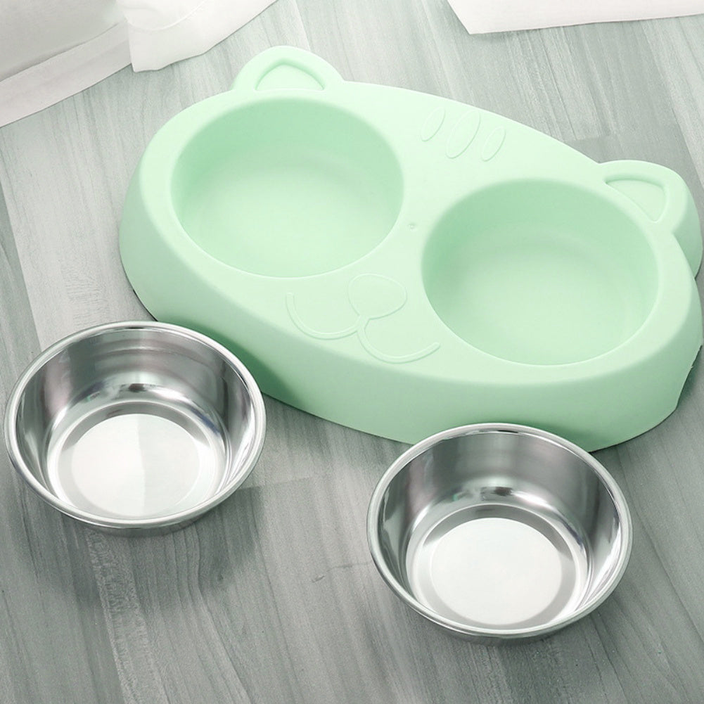 Pet Double Bowl