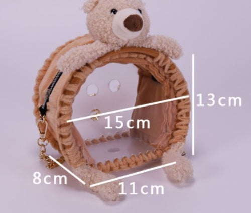 Hamster Travel Bag - Portable Pet Carrier with Ventilation