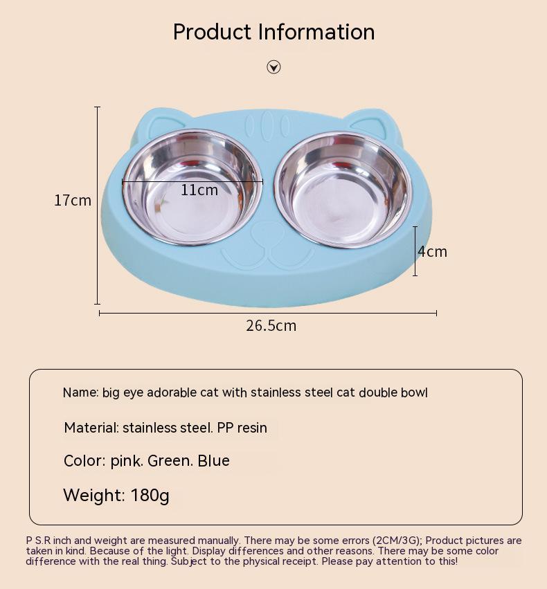 Pet Double Bowl