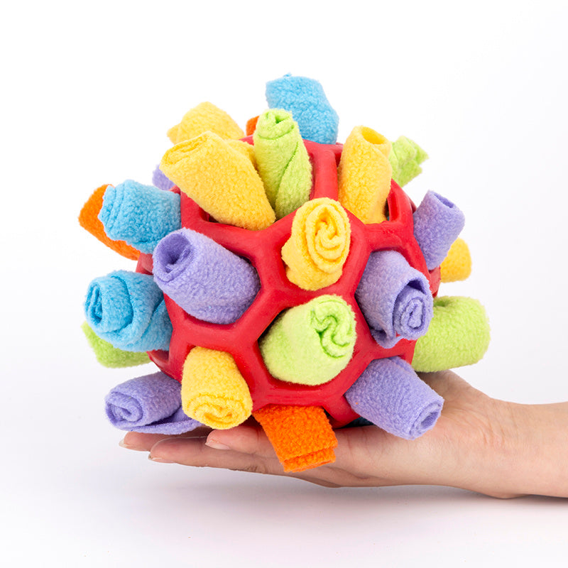 Pet Dog Sniff And Snack Puzzle Ball  Snuffle Ball