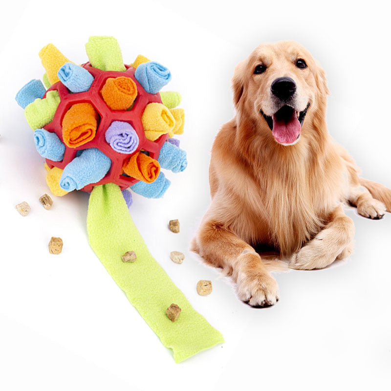 Pet Dog Sniff And Snack Puzzle Ball  Snuffle Ball