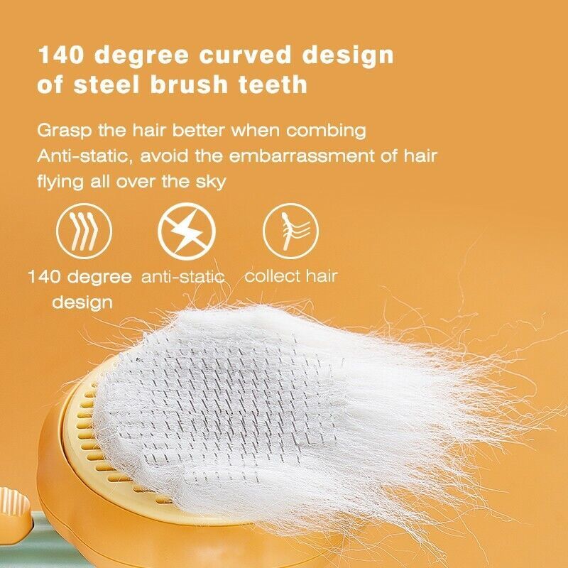 Pet Pumpkin Needle Comb
