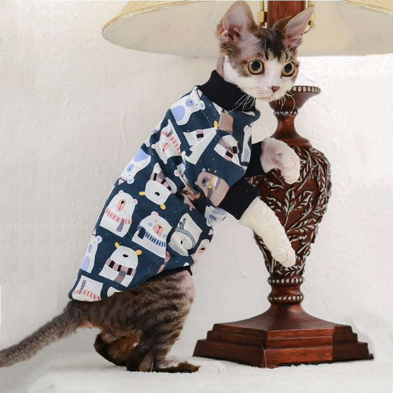 Hairless Cat Air Conditioning Clothing - Lightweight Summer Outfit