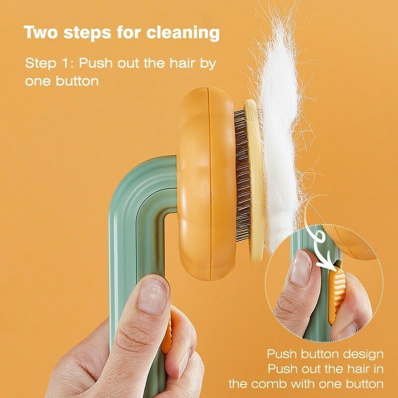 Pet Pumpkin Needle Comb