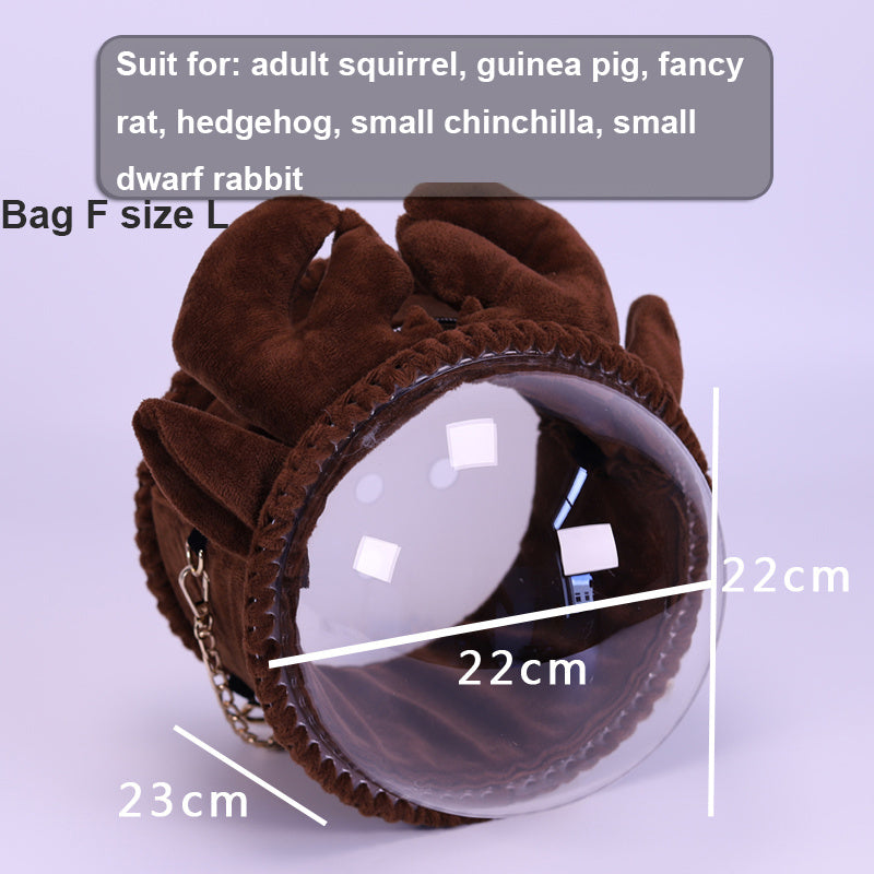 Hamster Travel Bag - Portable Pet Carrier with Ventilation