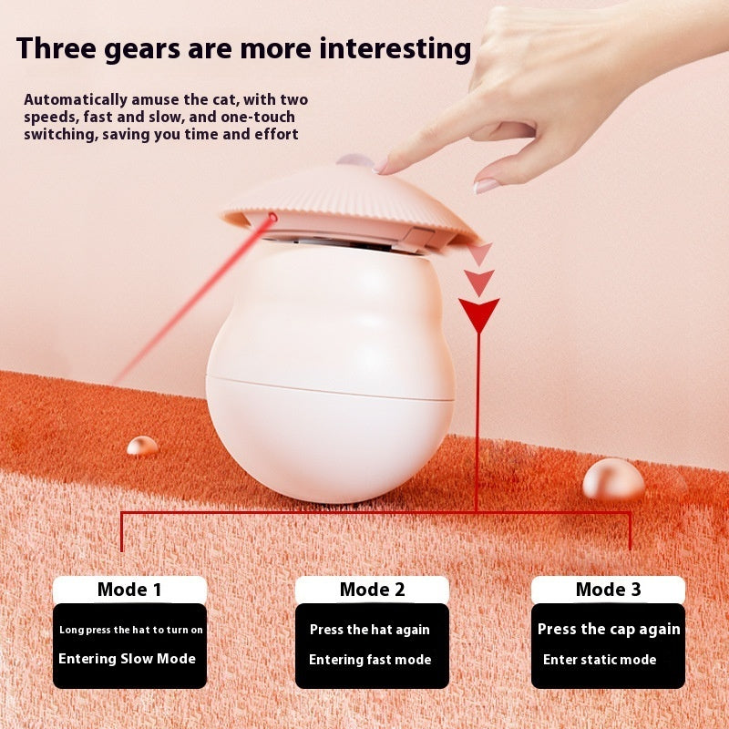 Intelligent Electric Cat Toy Laser Tumbler