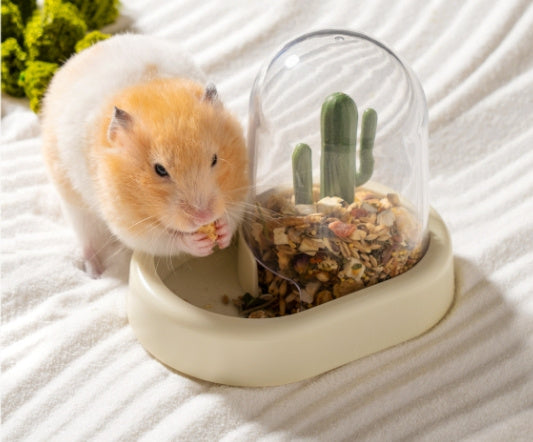 Hamster Cactus Automatic Feeder - Creative Food Dispenser