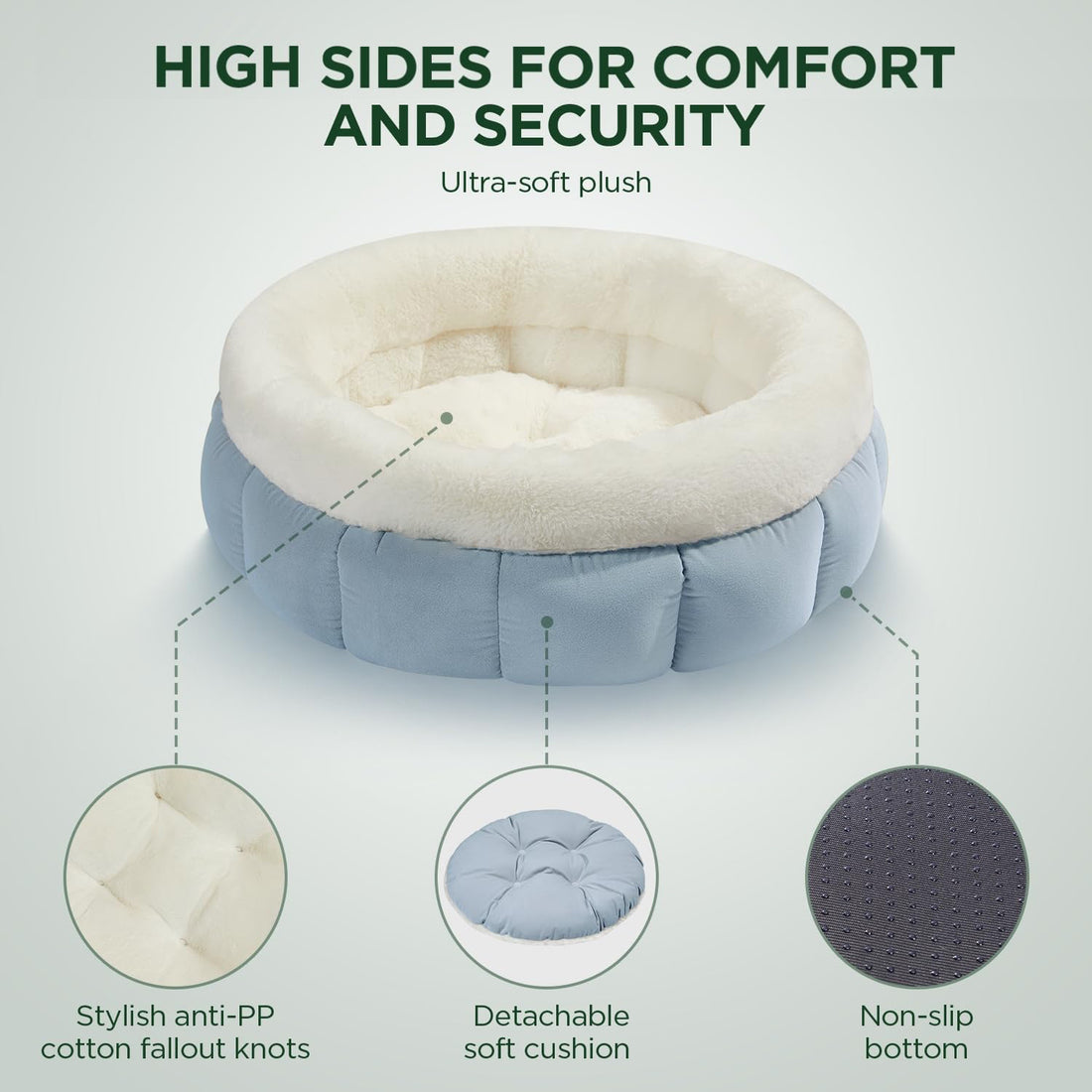 Donut Dog Beds For Small Dogs