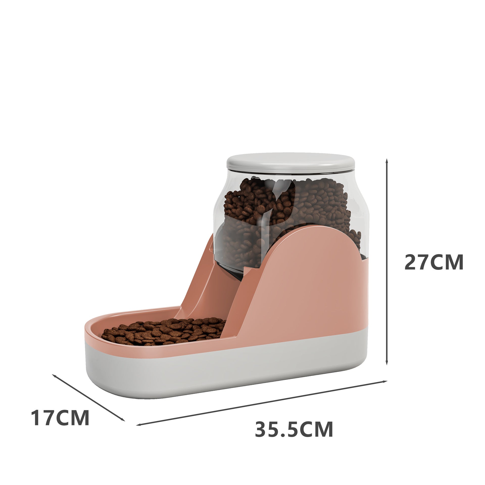 Cat Water Fountain & Automatic Pet Feeder - Large Capacity Combo