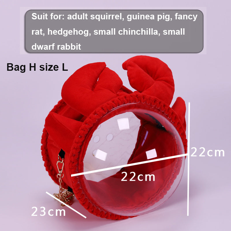 Hamster Travel Bag - Portable Pet Carrier with Ventilation