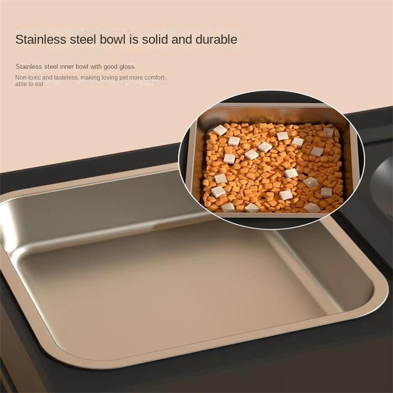 Adjustable Height Pets Feeding Bowl