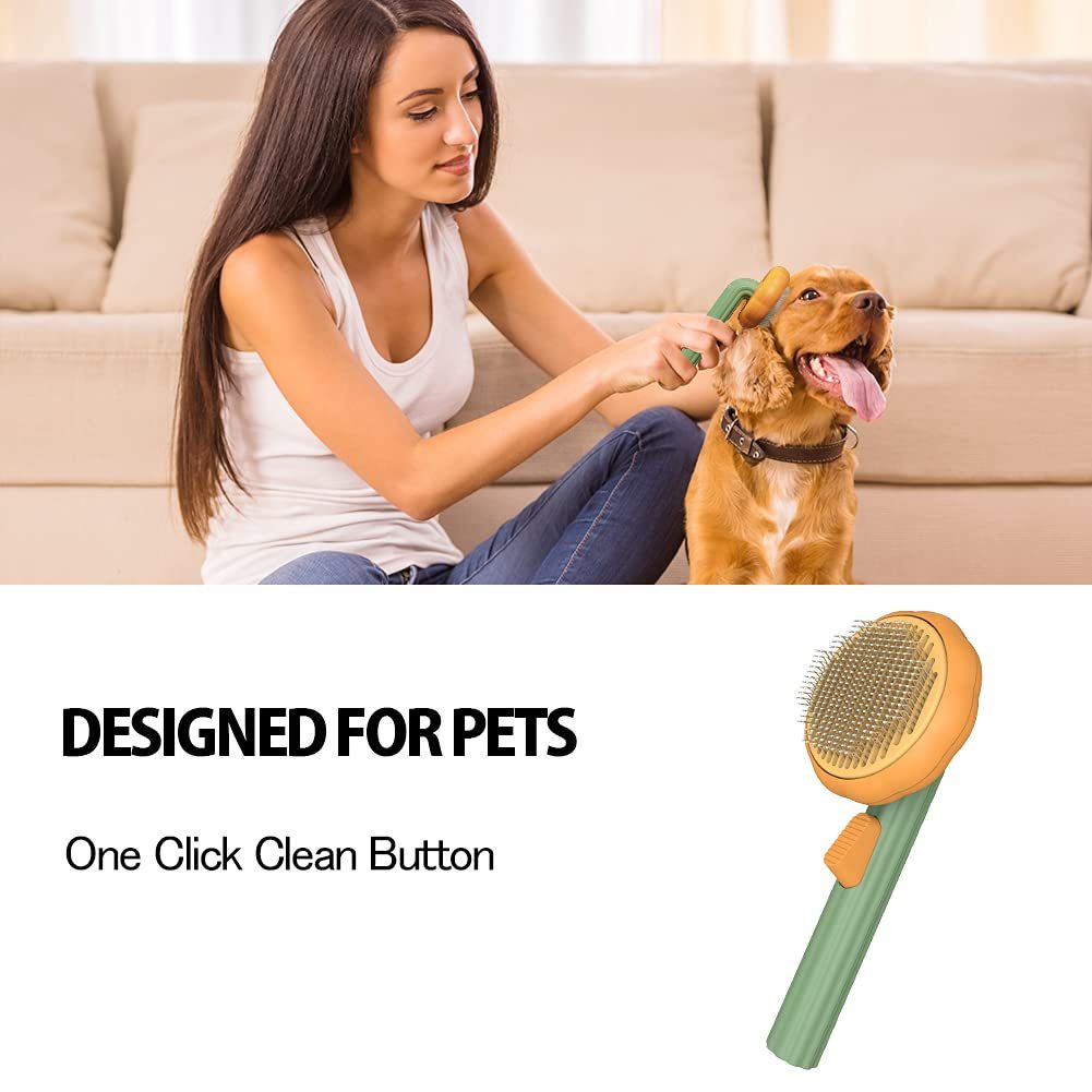Pet Pumpkin Needle Comb