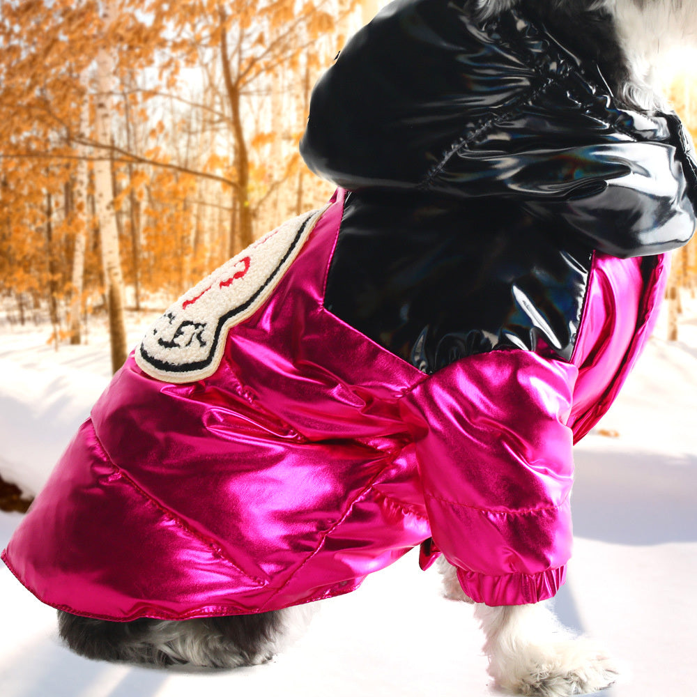 Pet Dog Clothes Down Jacket Thick Warm