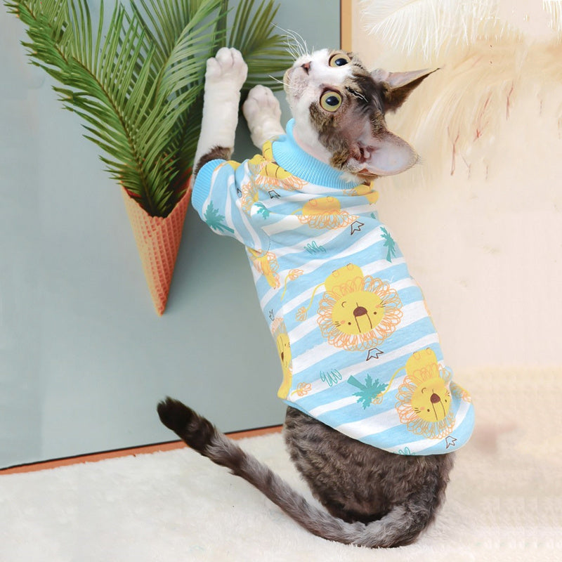 Hairless Cat Air Conditioning Clothing - Lightweight Summer Outfit
