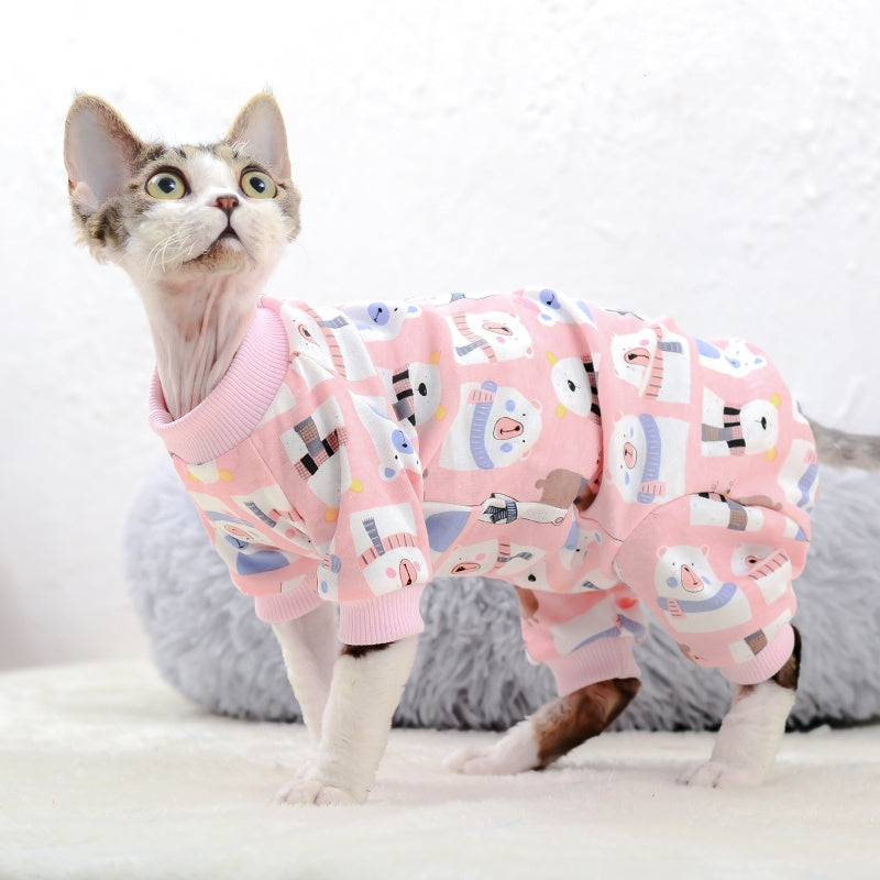 Hairless Cat Air Conditioning Clothing - Lightweight Summer Outfit