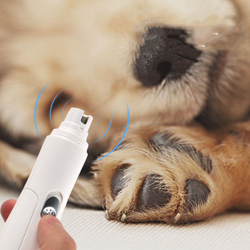 Pet Nail Trimmer - USB Rechargeable Electric Nail Grinder