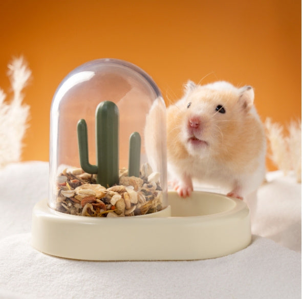 Hamster Cactus Automatic Feeder - Creative Food Dispenser