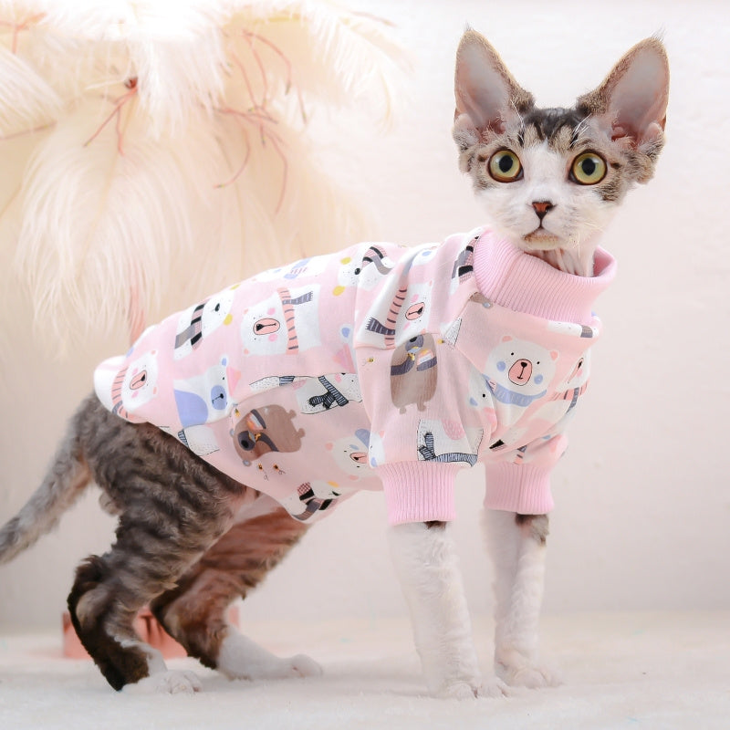Hairless Cat Air Conditioning Clothing - Lightweight Summer Outfit